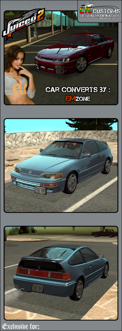 Honda CRX - Stock